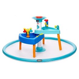 Outdoor Games Activities 3in1 Splash 'n Grow Water Play Table with Accessories and Pad for Kids Children Boys Girls 3 years 230615