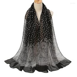 Scarves Printed Cotton Viscose Hijabs For Women Scarf Muslim Shawls Big Size Headscarf Wraps Floral Headbands Foulard Bandana Veil