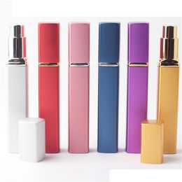2021 new 12ml 6 Colors Refillable Portable Mini Perfume Scent Aftershave Atomizer Empty Spray Bottle perfume pen