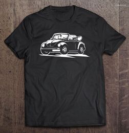 Men's T Shirts Beetle Type 1 Convertible Car Oldtimer Herbie Shirt Kawaii Graphic Manga Men Clothing Vintage T-Shirt