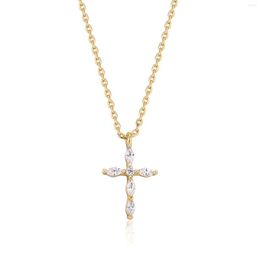 Pendant Necklaces Men Women Hip Hop Bling Cross With O-chain Adjustable Iced Out Necklace Fashion Jewellery Pendants Charms