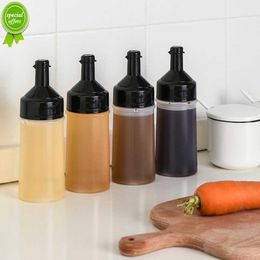 New Oil Ketchup Condiment Dispenser Squeeze Oil Can Sauce Bottle Dust Proof and Leak Proof Squeeze Bottle Kitchen Accessories