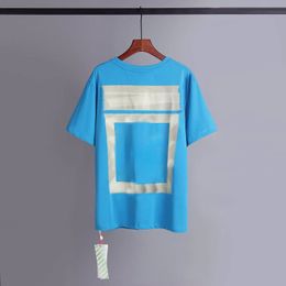 Designer's seasonal new American hot selling summer T-shirt for men's daily casual letter printed pure cotton topA0NO