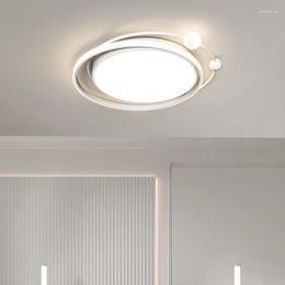 Chandeliers Simple Modern Bedroom Nordic Luxury Living Room Flush Mount Ceiling Light Creative Personality Restaurant Lamps