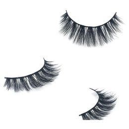 2020 3d Mink Hair Fake Eyelash 100% Thick real mink HAIR false eyelashes natural Extension fake Eyelashes false lashes free shipping