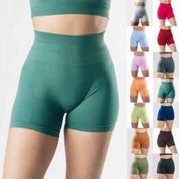 Active Shorts High Waist Push Up Short Elasticity Breathable Pleated Ruffle Cute Beach Flowy Casual Cotton Yoga For Women