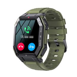 K55 Sports Watches 350mah Smart Watch Men Bluetooth Call Fitness Smartwatch For Android IOS Phone 1.85 Inch 240*280