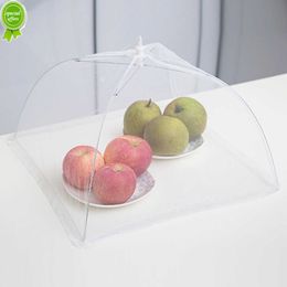 New Foldable Kitchen Anti Fly Mosquito Tent Square Food Cover Mesh Dome Net Umbrella Picnic Protect Dish Cover Kitchen Accessories