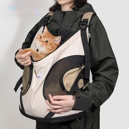 Cat Carriers Dog Carrier Backpack Adjustable Travel Carrying Bags For Small Dogs Cats Front Chest