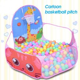 Outdoor Games Activities Children's Ocean Ball Pool Can Be Assembled Amusement Park Play Indoor Cartoon Throwing Basketball 230615