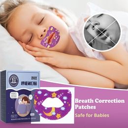 Face Massager 30Pcs Anti Snoring Stickers for Children Adult Night Sleep Lip Nose Breathing Improving Patch Mouth Correction Sticker Tape 230615