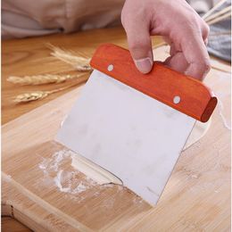 Baking Tools Bread Knives Stainless Steel Slicer Kitchen Accessories Practical High Quality Woodiness Handle Convenient