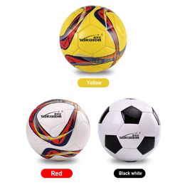 Balls Latest Soccer Ball Standard Size 5 and 4 Machine Stitched PU Football Indoor Outdoor Lawn Match Sports Training 230615
