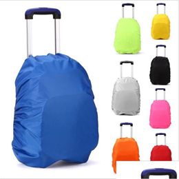 Other Household Sundries Kids Suitcase Trolley School Bags Backpack Rain Proof Er Lage Protective Waterproof Ers Schoolbag Dust Drop Dh0Ya