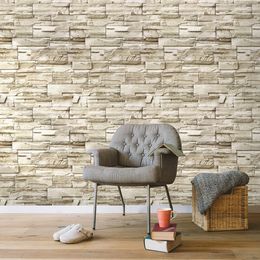 Wall Stickers Stone Peel And Stick Wallpaper Faux Brick Vinyl Selfadhesive 3D For Bedroom Living Room Walls Home Decoration Sticker 230616