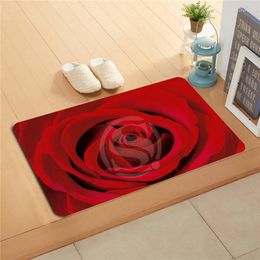 Carpets V&49 Custom The Roses On Piano Doormat Home Decor Door Mat Floor Bath Mats Foot Pad L7.11&!x49