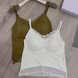 Camisoles & Tanks Dress-up Low-cut Underwear Women Vest Garment Summer Camisole