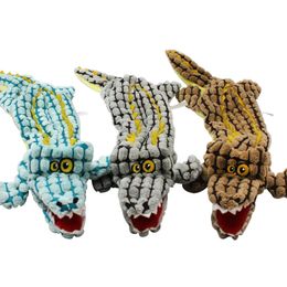 Creative Crocodile Plush Pet Dog Toys Small Medium Dogs Chew Squeaky Toy Pets Puppy Squeak Supplies Accessories