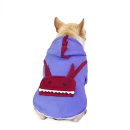 Dog Apparel Excellent SPANKER Pet Clothing Sweater Autumn and Winter Wool Strap Cotton Robot Vest 230616