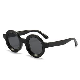 BOTERN Round Sunglasses Men Women Roger Stone Style Plastic Vintage Steampunk Retro Quality Eyewear Sun Glasses The United States 286R