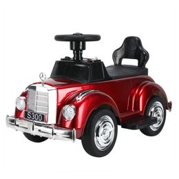 HY New Mini Electric Car Scooter and Electric Remote Control Children's Stroller Walking Car for 1-6 Years Old Baby Car Toys