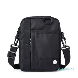 Men Cross Body Nylon Crossbody Bag Breast Chest Shoulder Pouch Waterproof Packet Phone