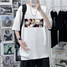 Herren T-Shirts Jigokuraku Gabimaru Manga Baumwoll-T-Shirt für Männer Frauen Hip Hop Trend Y2k Shirt Tops Hell's Paradise Anime bedrucktes T-Shirt