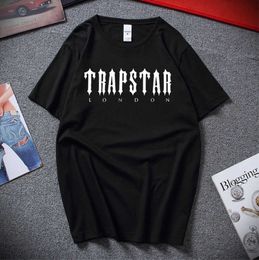 Men's T Shirts Limited Trapstar London Clothing T-Shirt XS-2XL Men Woman fashion t-shirt men cotton brand teeshirt Tidal flow design 658ess