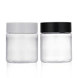 60ml 100ml 120ml Crystal Clear Plastic Empty Bottle jar Originales Refillable Cosmetic Cream Eye Gel Jars Containers Cxdce