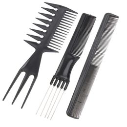 2021 NEW 10pcs/Set Professional Hair Brush Comb Salon Anti-static Hair Combs Hairbrush Hairdressing Combs Hair Care Styling Tools