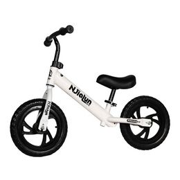12" No-Pedal Kids Balance Bike Learn To Ride Pre Push Bicycle Adjustable Ride On Toys Bicycle Riding Walking Learning Scooter