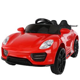 New Children Remote Control Electric Car Simulation Double Door Kids Ride On Toys 2.4G Bluetooth RC Car for Boys Birthday Gifts