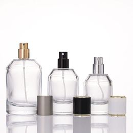 Wholesale Empty Glass Travel Outdoor Refillable bottle Portable Perfume Liquid Atomizer Spray Bottle Cosmetic 30ml 50ml 100ml Vfbls