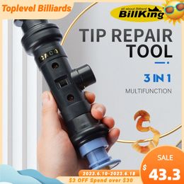 Billiard Accessories Billking Tool Ferrule Billiards Repair Kit Tip Plate Trimmer Side Cutting Pool Cue Maintaince 230616