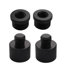 Microphones 4 Pcs Mic Thread Adapter 5/8 Female To 3/8 Male And Screw For Stand Mount