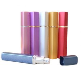 2021 12ml 6 Colors Refillable Portable Mini Perfume Scent Aftershave Atomizer Empty Spray Bottle perfume pen