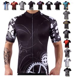 Racing Jackets Quick Dry Cycling Jersey Summer Short Sleeve MTB Bike Clothing Ropa Bicycle Clothes 17 Styles