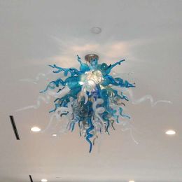 Bedroom Blown Glass Hanging Chandelier Diy Living Room Modern Murano Glass Pendant Lights