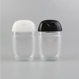 30ml Hand sanitizer plastic bottle flip petg small sample pack bottle Portable Clear Transparent Jars LX1880 Muotb