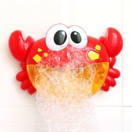 Bath Toys Inflatable Bubble Frog and Crab Baby Bath Toys Bubble Manufacturer Swimming Bath Soap Machine Children's Toys and Music Water Toys 230615