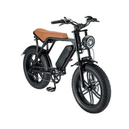 7-speed Transmission 20 Inch Wide Tyre Snow Vehicle Lithium Battery Off-road Electric Bicycle Warehouse in the United States{category}