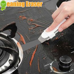 New Easy Limescale Eraser Bathroom Glass Rust Remover Rubber Kitchen Scale Brush Cleaner For Pot Pan Household Cleaning Accessories