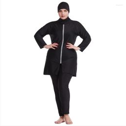 Ethnic Clothing Plus Size Burkini 6xl Muslim Swimwear Bathing Suit Women Maillot De Bain Islamique Modest Hijab Swimsuit For Full Islam