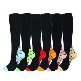 Socks Hosiery Compression Knee High Outdoor Running Hiking Sports Stockings For Women Men Drop Delivery Apparel Underwear Womens Dhumq