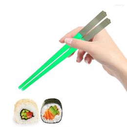 Chopsticks LED Light Saber Glowing 1 Pair Of Up Chop Sticks Lightweight Durable Reusable -Grade Safe ABS