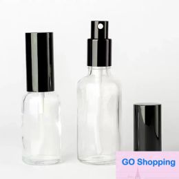 All-match Clear Glass Cosmetic Bottle Makeup Pump Container Refillable Mist Spray Bottles 5-100ml