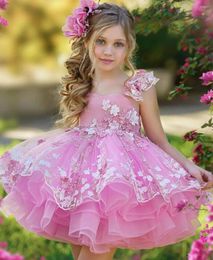 Girl Dresses Puffy Tulle Girls Birthday Party Dress Special Occasion Princess Prom Christmas Gifts Size 12M 4T 8T 10T