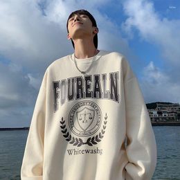 Men's T Shirts Cotton Men's Round Neck Sweater Warm Autumn And Winter Casual Coat Student Cashmere Long Sleeve T-shirt Shirt Men 2023