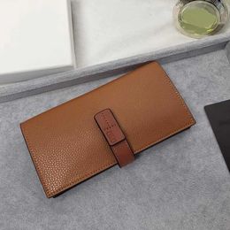 Fashion Womens Wallets Classic Embossed Cowhide Men Women Wallet Luxury Designer Credit Card Coin Purse Buckle With Zipper Top Quality