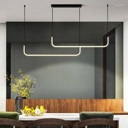 Pendant Lamps Modern LED Lights Minimalist Ceiling Chandeliers For Table Dining Kitchen Living Room Home Hanging